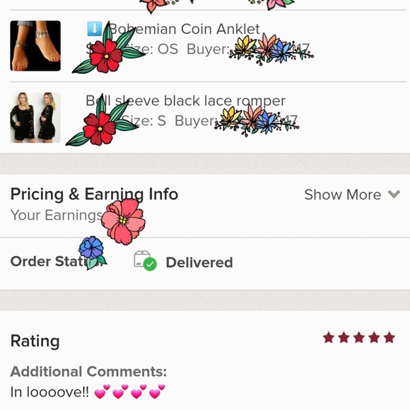 Bohemian Coin Anklet - Picture 4 of 4